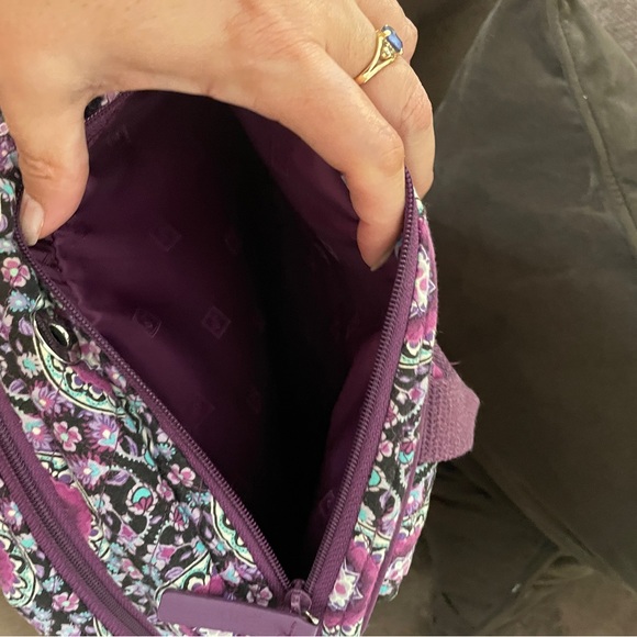 EUC Vera Bradley Paisley Campus Laptop Backpack, used only...